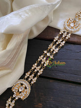 Precious Jadau Kundan Bridal Sheeshphool-3 layered-J306